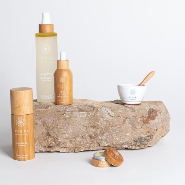Crema hidratante facial para piel seca 50 ml Terai: AIRE Y ÉTER - Cosmética natural - Imagen 3
