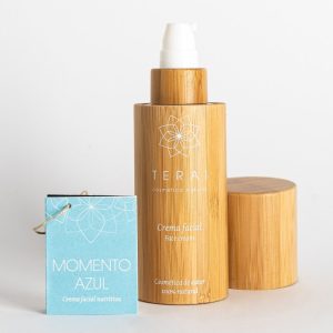 Crema facial nutritiva 50 ml Terai: MOMENTO AZUL - Cosmética natural