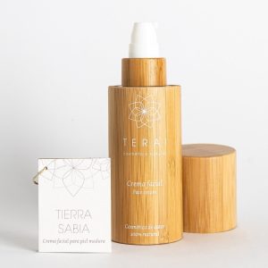 Crema hidratante facial para piel madura 50 ml Terai: TIERRA SABIA - Cosmética natural