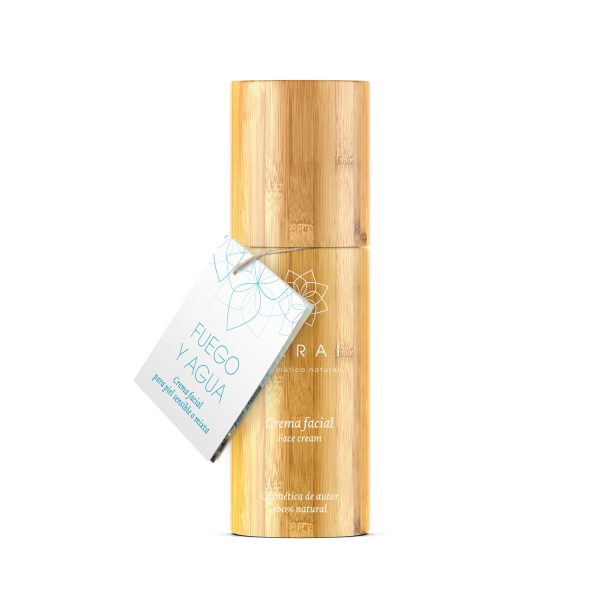 crema natural y ecológica para piel sensible y mixta, de elaboración en Bilbao y venta en nuestra tienda fisica de Terai Cosmética y tienda online. Envase sin plástico