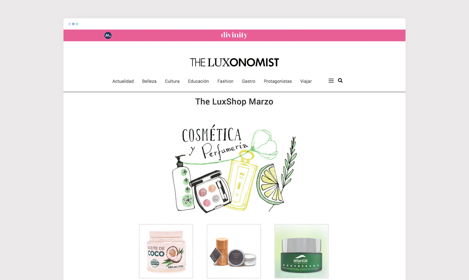 The Luxonomist, blog sobre lujo y cuidado personal